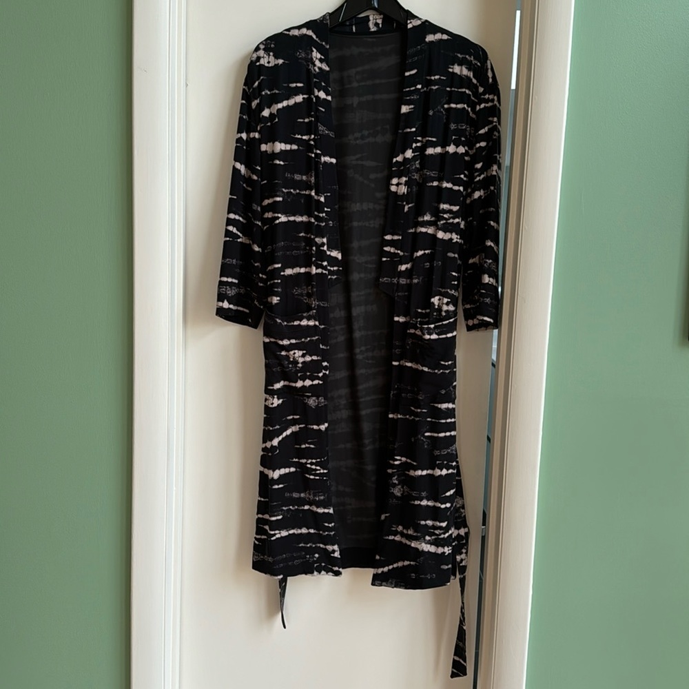 All Saints Kimodo in Black and Blush